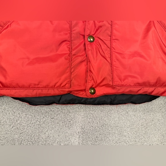 Polo Ralph Lauren down filled reversible black/red men’s medium preowned - Picture 5 of 11
